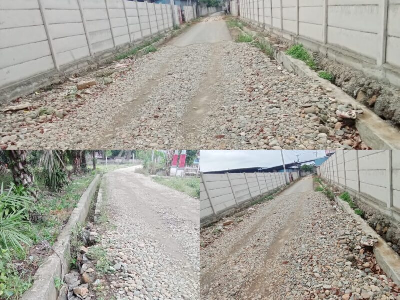 Dalam kontrol sosial yang dilakukan oleh tim media suararepubliknews.com pada Minggu (8/9/2024), ditemukan bahwa jalan beraspal yang telah lama dibangun oleh pemerintah kini berubah menjadi jalan berbatu (koral) yang berbahaya, diduga akibat ulah perusahaan tersebut