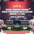 Brigjen Pol. Bariza Sulfi, Wakapolda Jawa Barat, menghadiri upacara pembukaan Pendidikan Pengembangan Profesi Kepolisian Tahun Anggaran 2024 yang digelar di Sekolah Staf dan Pimpinan (Sespim) Lemdiklat Polri, Lembang