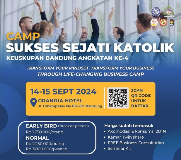 Acara ini akan diselenggarakan pada 14-15 September 2024 di Hotel Grandia