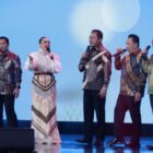 Para pimpinan TNI dan Polri, termasuk Panglima TNI Jenderal Agus Subiyanto, Kapolri Jenderal Polisi Drs. Listyo Sigit Prabowo, KSAD Jenderal TNI Maruli Simanjuntak, KSAU Marsekal TNI Tonny Harjono, dan KSAL Laksamana TNI Muhammad Ali, turut menyumbangkan dua lagu untuk menghibur para tamu undangan