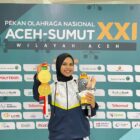 Dua medali emas berhasil disumbangkan oleh Bripda Audrey Zahra Dhiyaanisa, seorang polisi wanita berusia 20 tahun asal Kabupaten Bandung, yang turut mewakili Jawa Barat di cabang olahraga menembak pada Jumat (20/09/2024)