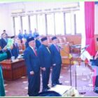 Sidang Paripurna Dewan Perwakilan Rakyat Daerah (DPRD) Kota Cimahi menetapkan tiga pimpinan dewan yang terpilih untuk dilantik pada Sabtu (21/9/2024)