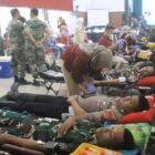 Bakti Kesehatan merupakan bagian dari rangkaian acara yang dipimpin langsung oleh Panglima TNI Jenderal TNI Agus Subiyanto, S.E., M.Si.