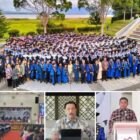 Sebanyak 499 mahasiswa Institut Teknologi (IT) Del angkatan XXI resmi diwisuda pada Sabtu (21/9/2024) di Gedung Serbaguna SMA Unggul Del, Jalan YP Arjuna Sitoluama, Kecamatan Laguboti, Kabupaten Toba