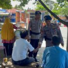 Personel dari Kompi 3 Batalyon A Satbrimob Polda Maluku, yang dipimpin oleh Bripka Faisal Hole, secara rutin meningkatkan patroli keamanan di sekitar Pelabuhan Merah Putih, Kota Namlea, Kabupaten Buru