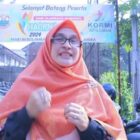 Ike Hikmawati memberikan ucapan selamat dan apresiasi mendalam atas kegiatan olahraga bersama yang diselenggarakan KORMI.