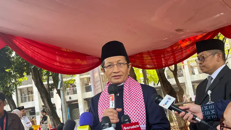 Imam Besar Masjid Istiqlal, Nasaruddin Umar, memastikan kesiapan Masjid Istiqlal untuk menyambut kedatangan Pemimpin tertinggi Gereja Katolik Seduni