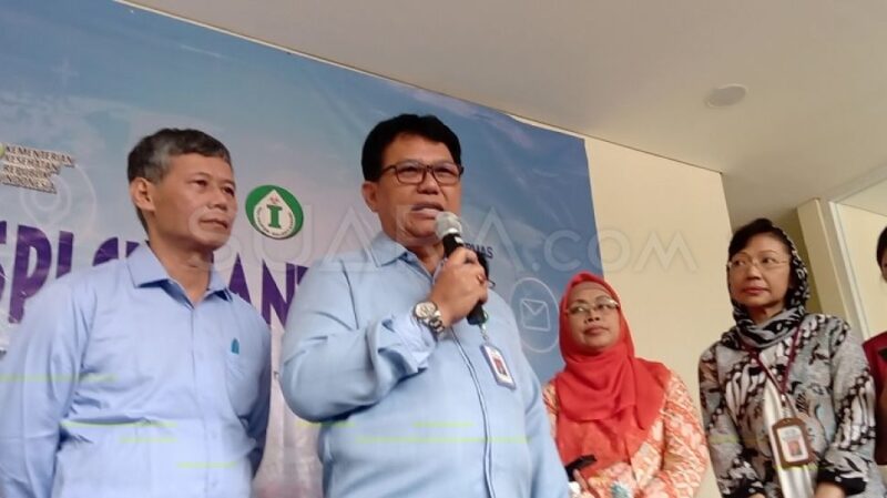 Juru Bicara Kementerian Kesehatan (Kemenkes) Republik Indonesia, dr. Mohammad Syahril