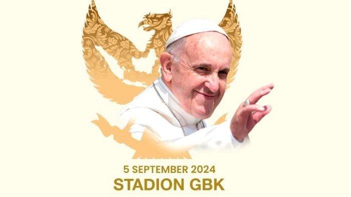 Misa Agung ini akan dimulai pukul 17.00 WIB dan diselenggarakan di dua lokasi utama, yaitu Stadion Gelora Bung Karno (GBK) dan Stadion Madya di Jakarta
