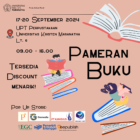 Dalam acara ini, berbagai toko buku ternama hadir untuk meramaikan, termasuk PT Kanisius, penerbit percetakan terkenal yang sudah terpercaya di Indonesia