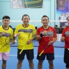 Wakil Kepala Kepolisian Daerah Maluku, Brigjen Samudi, S.Ik., M.H, menghadiri pembukaan Tournament Badminton IKN (Ikatan Keluarga Nusantara) Cup I 2024 yang digelar di GOR R3 Wailela, Kota Ambon, Sabtu malam (5/10/2024)