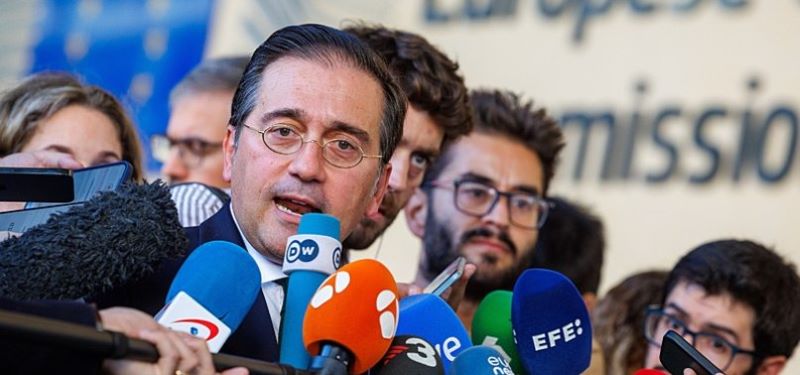 Menteri Luar Negeri Spanyol, Jose Manuel Albares, menanggapi tuduhan Kementerian Luar Negeri Israel yang menyebut Spanyol sebagai 