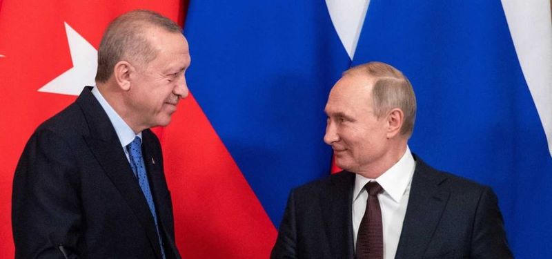 Presiden Turki Recep Tayyip Erdoğan melakukan pembicaraan telepon dengan Presiden Rusia Vladimir Putin pada hari Senin (07/10), membahas perkembangan terkini di Timur Tengah