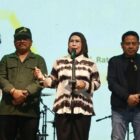acara pesta rakyat memperingati Hari Ulang Tahun (HUT) ke-498 Kabupaten Serang di Lapangan Samator Kawasan Modern Cikande, Jumat, 11 Oktober 2024. Selain pesta rakyat, acara ini juga dimeriahkan dengan pameran UMKM, bazar murah, dan hiburan dari Armada Band