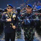 Kapolda Maluku, Irjen Pol Drs. Eddy Sumitro Tambunan, M.Si, turut menghadiri Apel Gelar Pasukan Pengamanan Pelantikan Presiden dan Wakil Presiden Republik Indonesia yang berlangsung di Markas Komando Brimob, Kelapa Dua, Depok, Jawa Barat, pada Senin (14/10/2024)