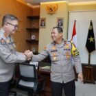 Tim bimbingan teknis (bimtek) dari Divisi Humas Polri melakukan kunjungan kerja ke Markas Polda Maluku, Kota Ambon, Selasa (15/10/2024)