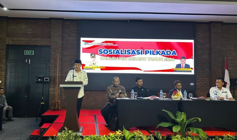 Kepala Bakesbangpol Kabupaten Serang, Epi Priatna, menegaskan bahwa tingkat partisipasi pemilih yang tinggi menjadi salah satu indikator suksesnya penyelenggaraan Pilkada