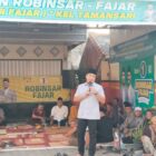 Calon Wali Kota Cilegon, Robinsar, bersama tim pemenangan AROFA (Aliansi Robinsar-Fajar) menggelar kegiatan sosialisasi dan silaturahmi dengan masyarakat di Kelurahan Tamansari, Pulomerak