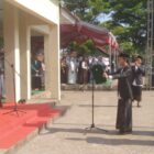 Pemerintah Kecamatan Malingping, Kabupaten Lebak, menggelar upacara peringatan Hari Santri Nasional di Alun-Alun Kecamatan Malingping