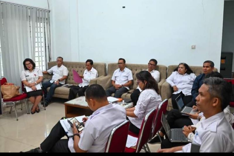 Rapat koordinasi dan penguatan sinergi bersama Komisi Pemberantasan Korupsi (KPK) melalui platform Zoom pada Rabu, 23 Oktober 2024