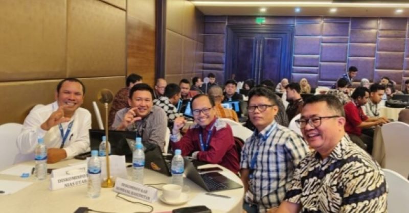 Dinas Komunikasi dan Informatika (Kominfo) Kabupaten Humbang Hasundutan (Humbahas), diwakili oleh beberapa pejabat, turut hadir dalam National Cyber Exercise (NCE) ke-9