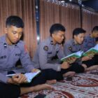 Divisi Humas Polri menggelar acara khatam Al-Qur’an sebanyak 73 kali dalam rangka memperingati Hari Jadi Humas Polri ke-73