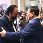 Ketua Umum Partai Nasional Demokrat (Nasdem), Surya Paloh, menegaskan bahwa partainya tidak akan mengirimkan nama kadernya untuk bergabung dalam Kabinet Prabowo Subianto-Gibran Rakabuming Raka