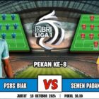 Laga antara PSBS Biak dan Semen Padang pada pekan ke-8 Liga 1 2024/2025 diperkirakan menjadi momen krusial bagi kedua tim. PSBS Biak, yang sedang berada dalam performa meningkat, akan menjamu Semen Padang di Stadion I Wayan Dipta, Gianyar, Bali