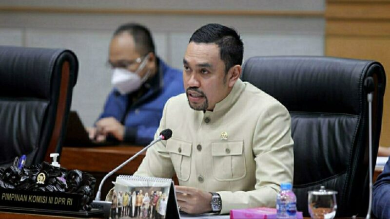 Wakil Ketua Komisi III DPR, Ahmad Sahroni