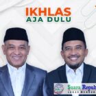 Pasangan calon Bupati (IKHLAS) Ikram Umasugi
