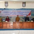 Dalam menyambut Pilkada Serentak 2024, Bupati Humbang Hasundutan yang diwakili oleh Asisten Pemerintahan dan Kesejahteraan Rakyat, Jaulim Simanullang, membuka kegiatan Sosialisasi Pendidikan Politik bagi Pemilih Pemula di Aula Hutamas, Tano Tubu, pada Selasa, 5 November 2024