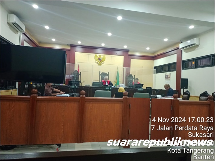 Sidang sengketa lahan nomor 135 di Pengadilan Negeri Tanger