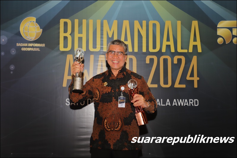 Kota Cimahi meraih penghargaan dalam dua kategori penting, yaitu Nama Rupabumi dengan predikat 