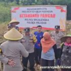 Kapolres Majalengka, AKBP Indra Novianto, melalui Kapolsek Palasah IPTU Heru Samsul Bahri, menegaskan bahwa dukungan terhadap ketahanan pangan ini sesuai dengan arahan Program Asta Cita Presiden RI