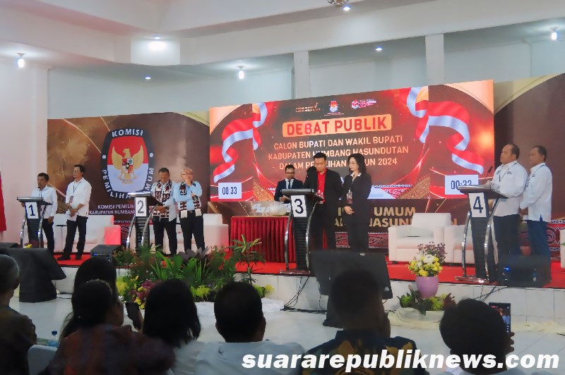 Calon Bupati nomor urut 3, Oloan Nababan, menyampaikan visi dan misinya secara rinci, dengan harapan dapat memajukan Kabupaten Humbahas dalam berbagai sektor