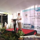 Pj. Wali Kota Cimahi, Dicky Saromi, meresmikan pembangunan Sistem Pengelolaan Air Limbah Domestik Terpusat (SPALD-T)