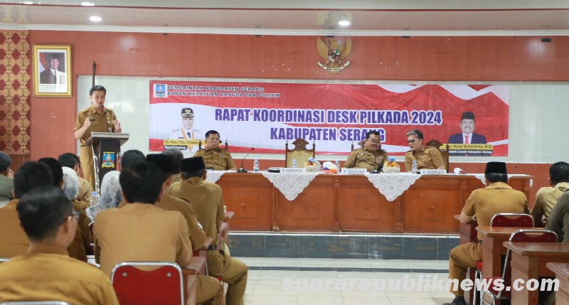 Pemerintah Kabupaten (Pemkab) Serang, melalui Desk Pilkada, menegaskan komitmennya untuk membantu menyukseskan Pemilihan Bupati dan Wakil Bupati Serang 2024
