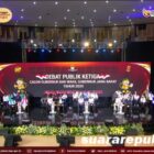 Kegiatan Debat Publik Pamungkas Ke-3 Pasangan Calon Gubernur dan Wakil Gubernur Jawa Barat Tahun 2024 berjalan dengan lancar dan kondusif di Gedung PMLI, Pandansari, Kecamatan Ciawi, Kabupaten Bogor, pada Sabtu (23/11/2024) malam