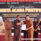Kejaksaan Tinggi Sumatera Selatan (Kejati Sumsel) melaksanakan kegiatan Penandatanganan Berita Acara Penitipan Pengelolaan Barang Bukti terkait perkara tindak pidana korupsi (tipikor) penjualan aset Yayasan Batanghari Sembilan