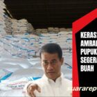 Menteri Pertanian (Mentan) Amran Sulaiman mengeluarkan peringatan keras terkait kelancaran penyaluran pupuk bersubsidi. Dalam acara Gerakan Nasional Pangan Merah Putih yang berlangsung di Lapangan Kementerian Pertanian pada Rabu (6/11/2024)