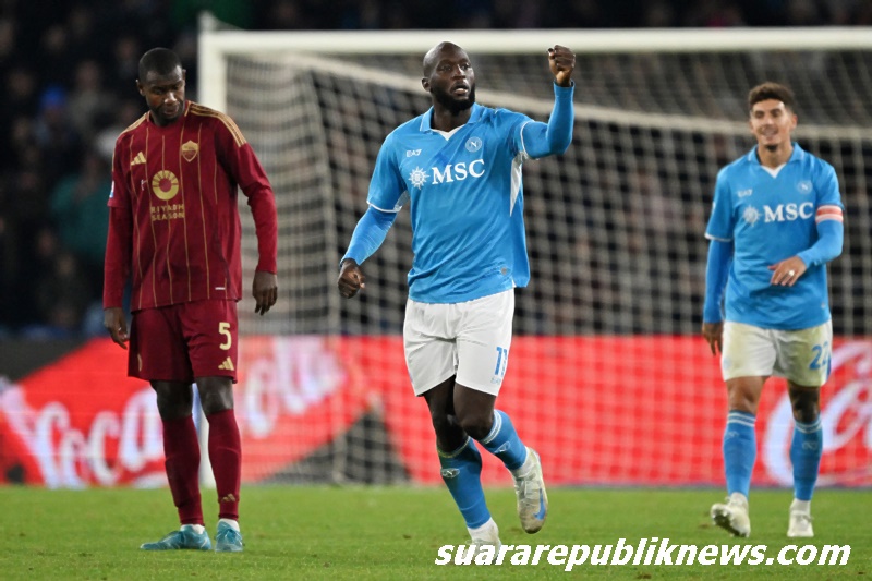 Lukaku yang sempat kesulitan menunjukkan performa maksimal akhirnya memecah kebuntuan