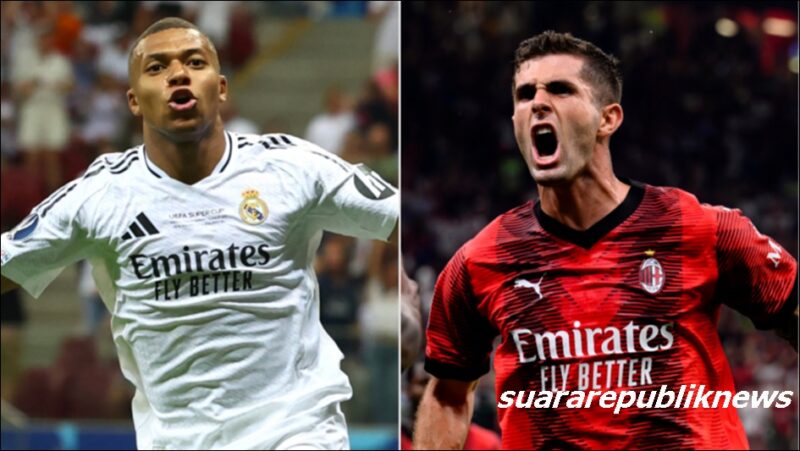 Real Madrid dan AC Milan akan bertarung dalam pertandingan Liga Champions yang penuh sejarah pada Rabu, 6 November 2024