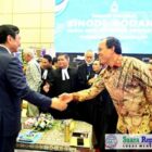 Bupati Humbang Hasundutan, Dosmar Banjarnahor, S.E., menghadiri Sinode Godang HKBP (Huria Kristen Batak Protestan) ke-67 yang berlangsung di Seminarium Sipoholon, Tapanuli Utara, Selasa (3/12/2024)
