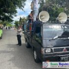 Personel gabungan Satgas Operasi Mantap Praja (OMP) Salawaku 2024 berhasil mengamankan jalannya aksi demonstrasi oleh mahasiswa asal Kabupaten Buru di kantor Komisi Pemilihan Umum (KPU) Provinsi Maluku, Kamis, 5 Desember 2024