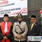 Kapolres Buru Hadiri Pelantikan Ketua dan Wakil Ketua DPRD Kabupaten Buru