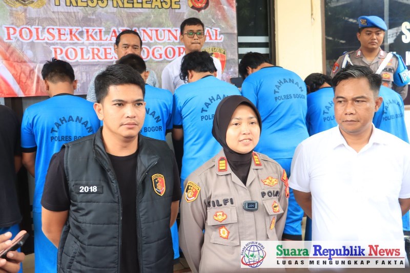 Kapolsek Klapanunggal, AKP Silfi Adi Putri.,S.TrK.,S.I.K.,